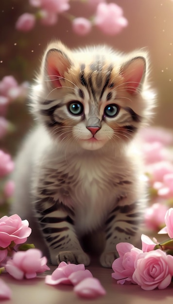 Cute lovely cat