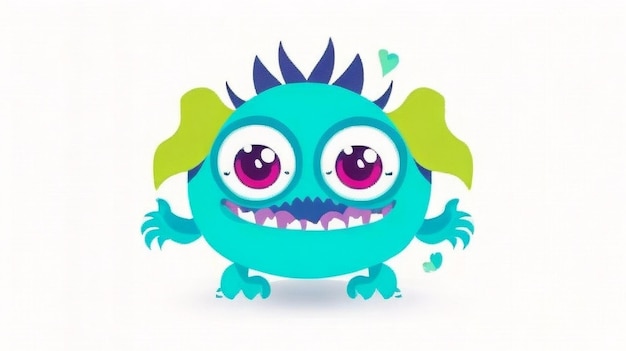 cute monster vector