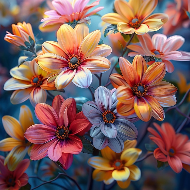 Cute Nature Flowers Wallpaper in High Quality