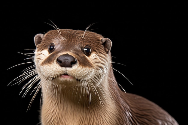 Cute otter clipart