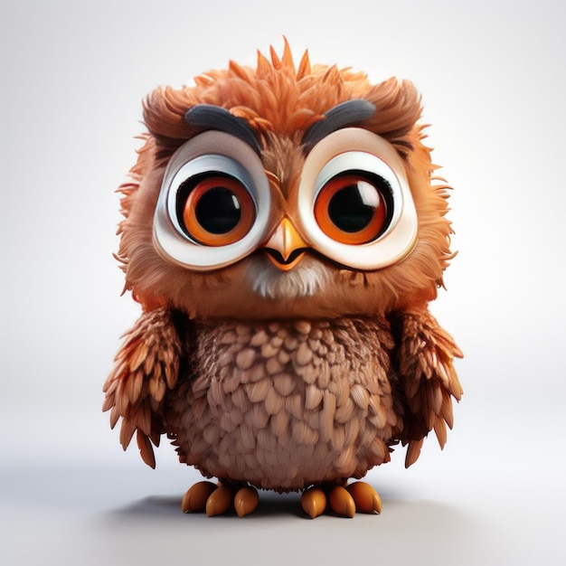 Cute Owl Character