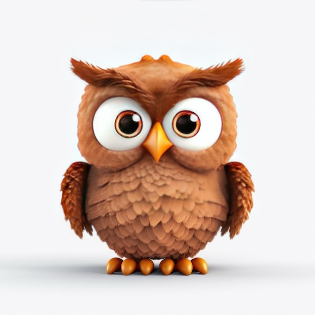 Cute Owl Character