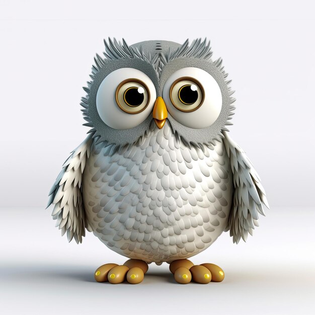 Cute Owl Character