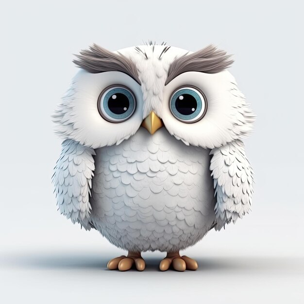 Cute Owl Character