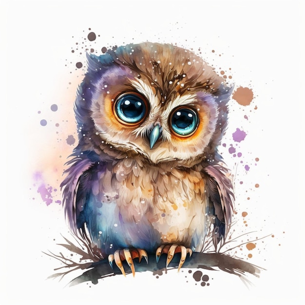 Cute Owl Chibi 21