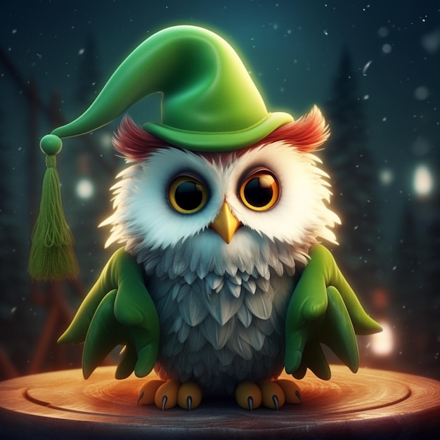 cute owl illustration