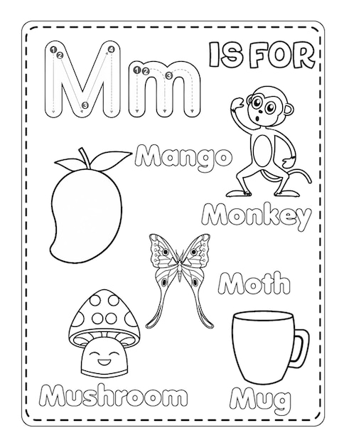 Photo cute printable alphabet coloring pages