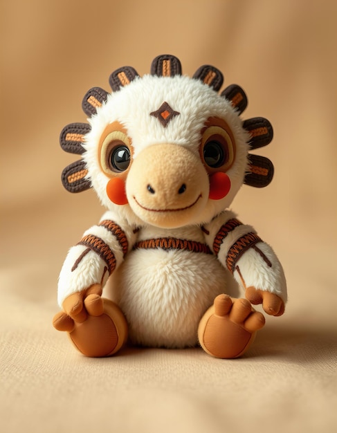 Cute rhabdodon plush toy