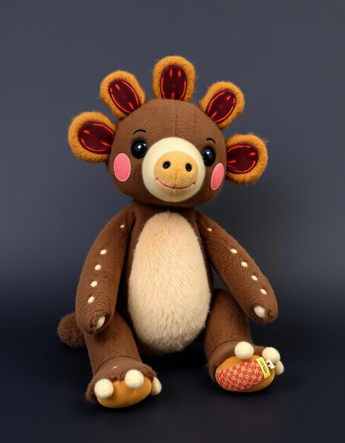 Cute rhabdodon plush toy