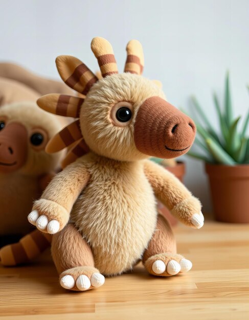 Photo cute rhabdodon plush toy