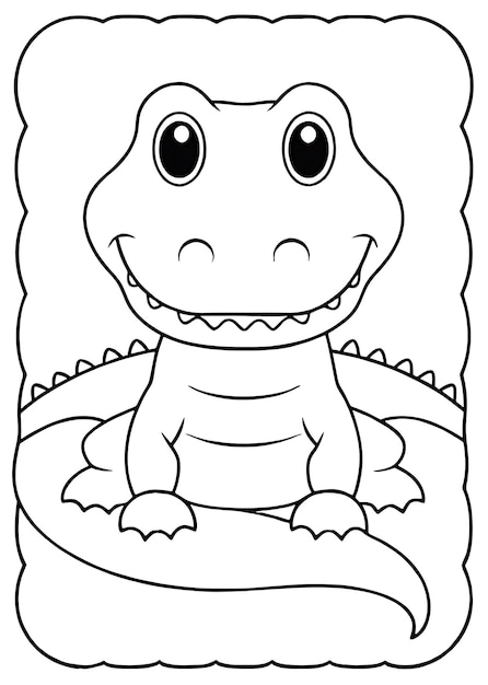 Cute and simple animal coloring pages for kids fun activities