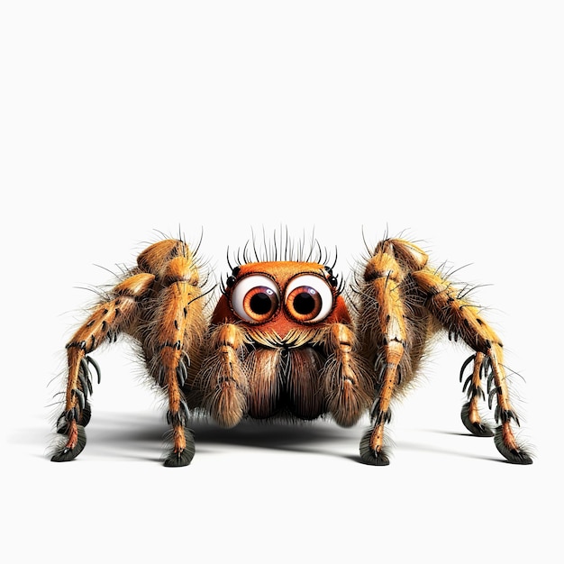 Cute spider cartoon design Chibi spider cartoon Illustration