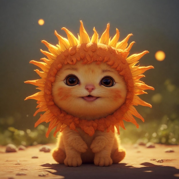 cute sun animation