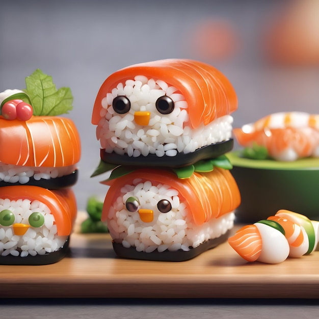 Cute Sushi Background Very Cool