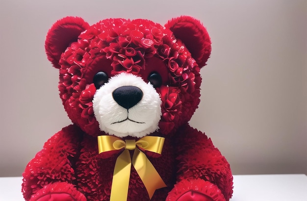 Cute Teddy Bear Valentine's Day Cute Gift for Your Wife Girlfriend Generative AI