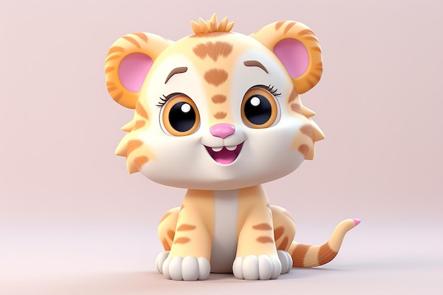 cute tiger character