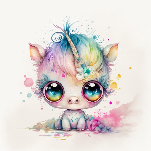 Cute Unicorn Chibi 26