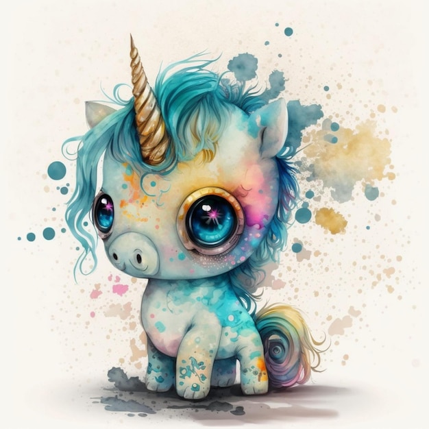 Cute Unicorn Chibi 5