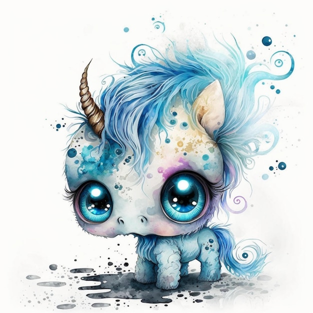 Cute Unicorn Chibi 6