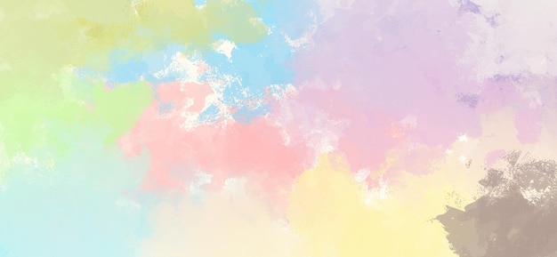 Cute water colors splashesh background