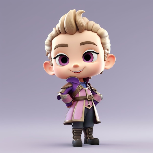 Cute Xander 3d Render