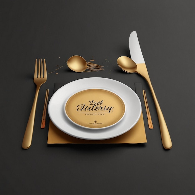 cutlery logo generative AI