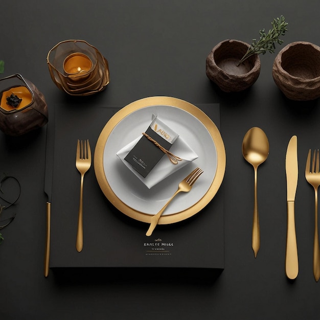 cutlery mockup generative AI