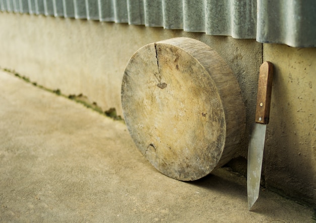 Cutting board and knife,kitchen tools