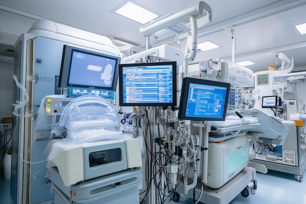 CuttingEdge Surgical Equipment and StateoftheArt Technology in a Modern Operating Room Setting