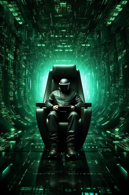 Cyber Matrix Matrix Code Backdrop Futuristic Matrix Backgrou Creative Design Live Stream Background