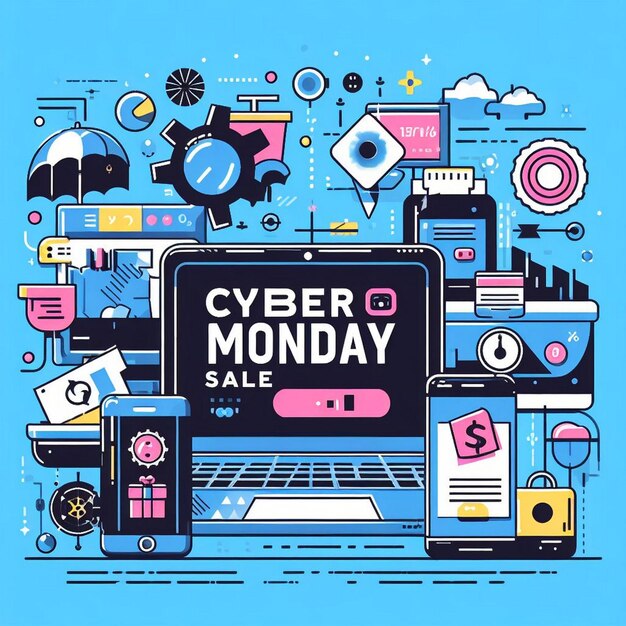 Cyber Monday Background images Cyber Monday post Cyber Monday Banner Cyber Monday sale