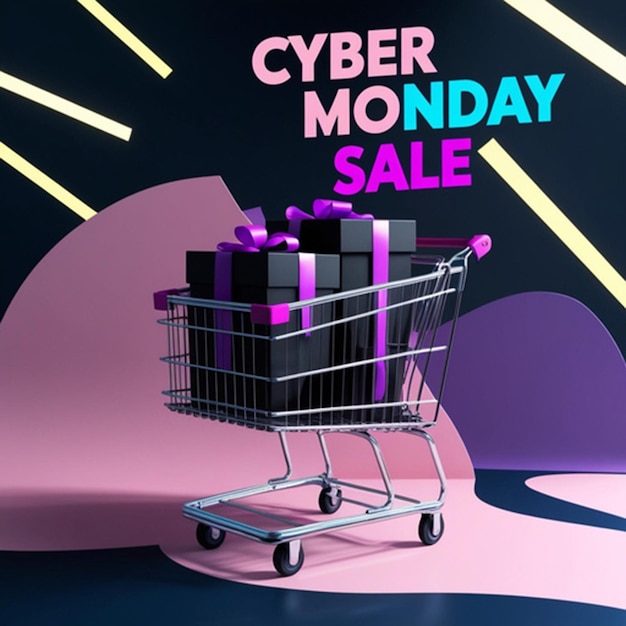 Photo cyber monday posters