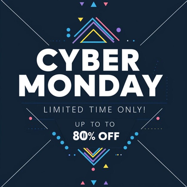 Photo cyber monday posters