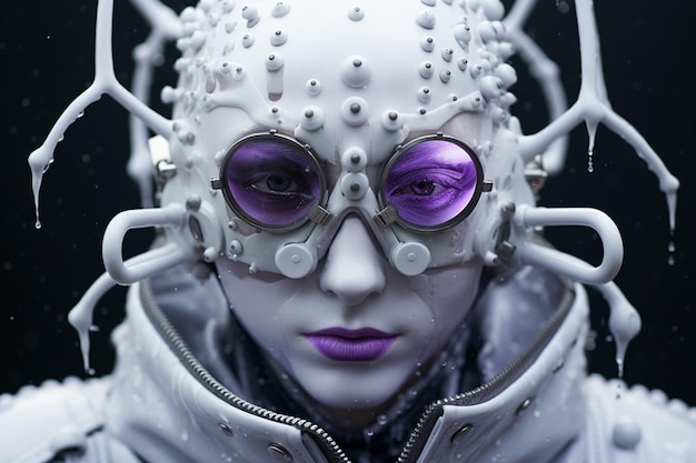 Cybergoth Fashion Photography