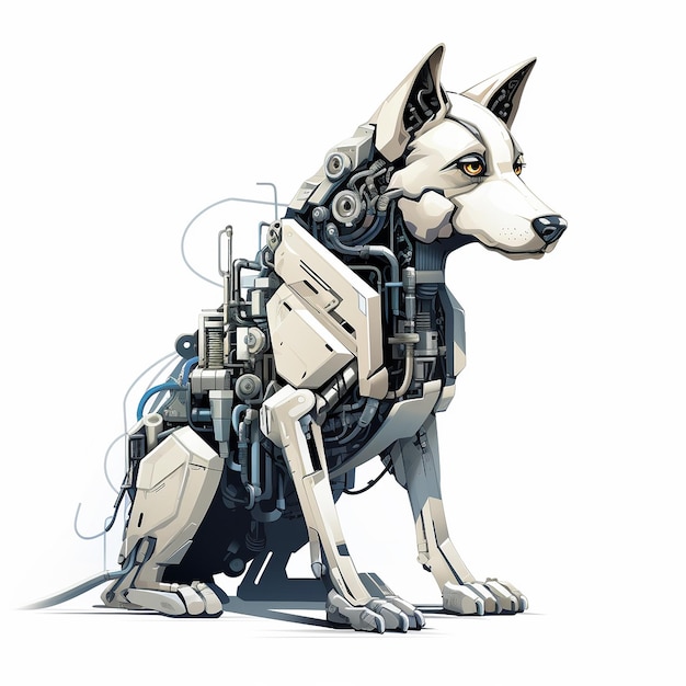 The Cybernetic Canine A Fusion of Nature and Technology