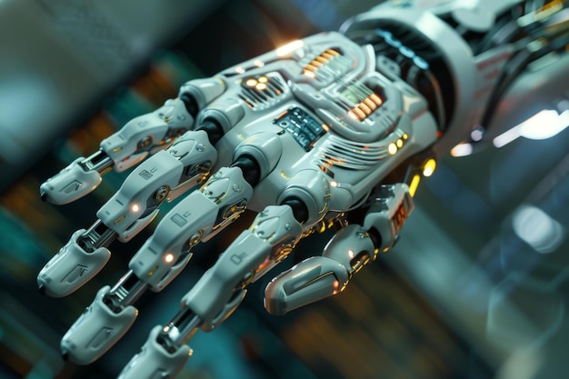 Cybernetic implants and enhancements AI generated