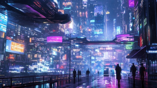 Cyberpunk Cityscape