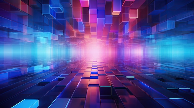 Cyberspace abstract background