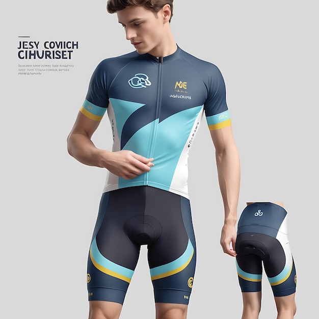 Cycling Jersey Mockup