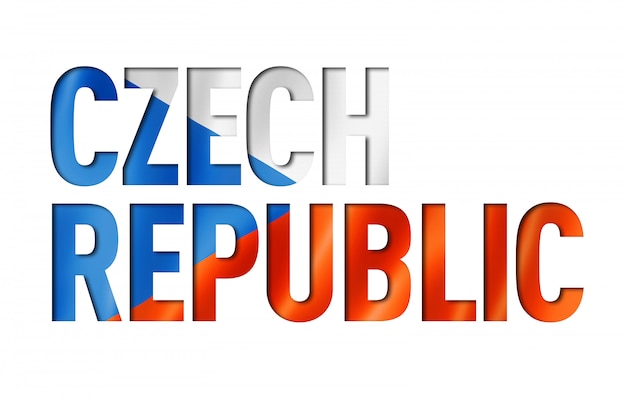 Czech flag flag text font