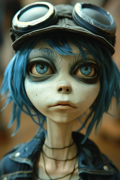 Photo d from gorillaz beatiful woman cosplay high quality high resolution