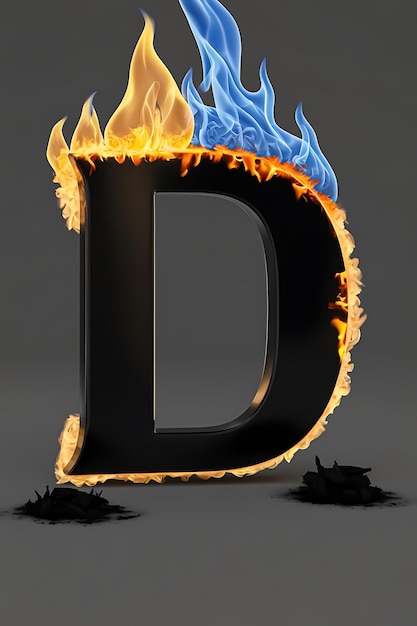 d letter icon