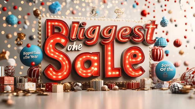 Photo d rendered biggest sale of the year display