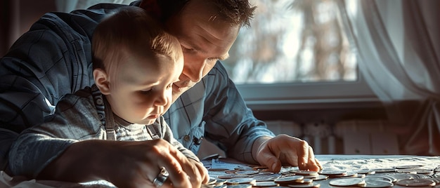 Dads Diligent Efforts in Teaching Financial Literacy