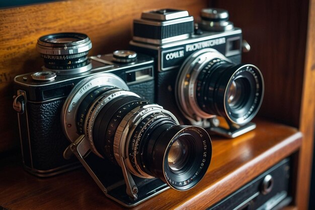 Dads vintage camera collection