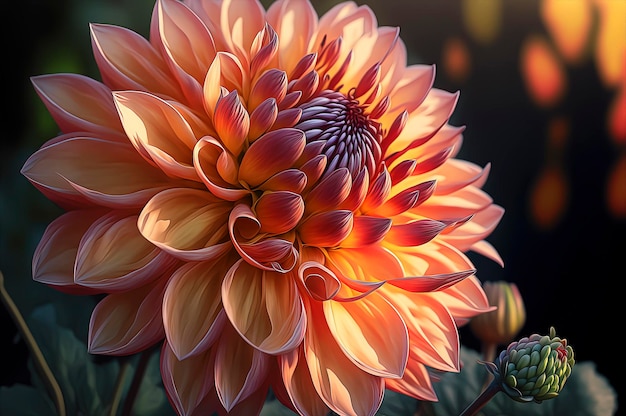 Dahlia Flower