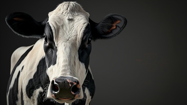 Dairy cow representation of the Gir Cow breed Hyper realistic image ar 169 Job ID 557b7a35c53a49a188714826db873b70