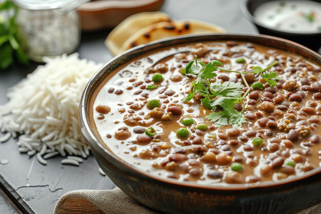 Dal makhani with jeera rice hindu