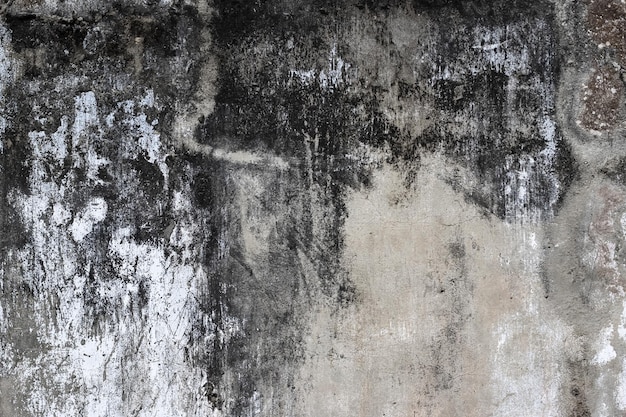 Damaged concrete wall with rustic grunge texture