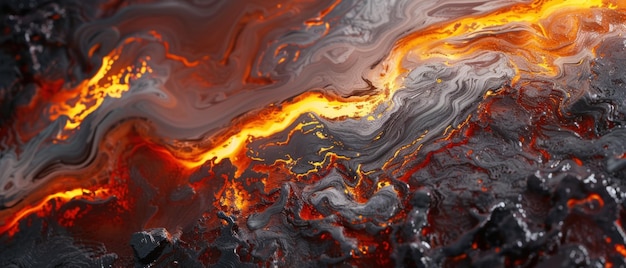 Dancing Flames and Frozen Frost A Mesmerizing Fire and Ice Pattern